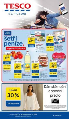 akční leták Tesco 5.2.2025-11.2.2025