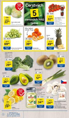 akční leták Tesco 5.2.2025-11.2.2025