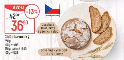 Chléb bavorský