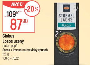 Losos uzený Globus