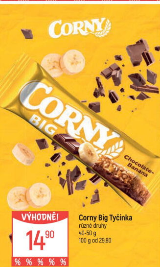 Tyčinka cereální BIG Corny