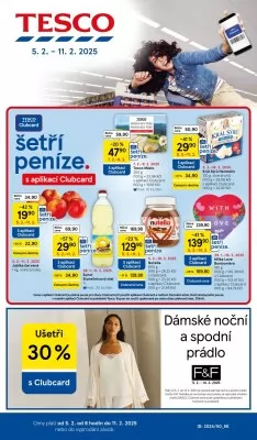 akční leták Tesco 5.2.2025-11.2.2025