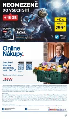 akční leták Tesco 5.2.2025-11.2.2025