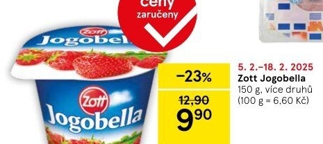 Jogurt Jogobella Zott