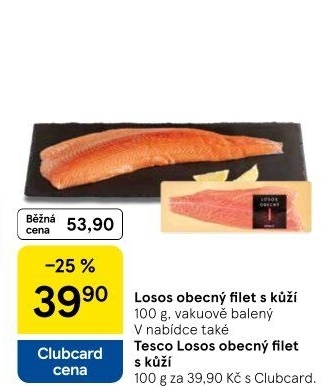 Losos obecný filety