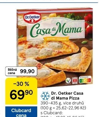 Pizza mražená Casa di Mama Dr. Oetker