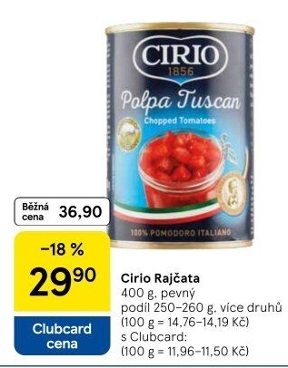 Rajčata Cirio