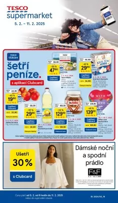 akční leták Tesco 5.2.2025-11.2.2025