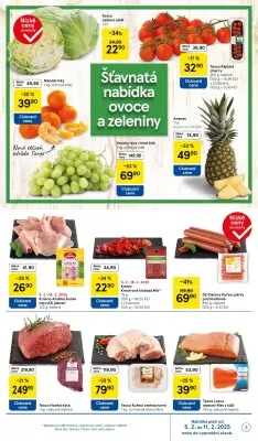 akční leták Tesco 5.2.2025-11.2.2025