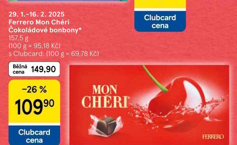 Bonboniéra Mon Cheri Ferrero