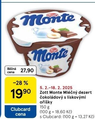 Dezert Monte Zott