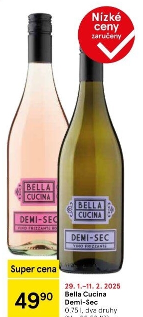 Frizzante Demi Sec Bella Cucina