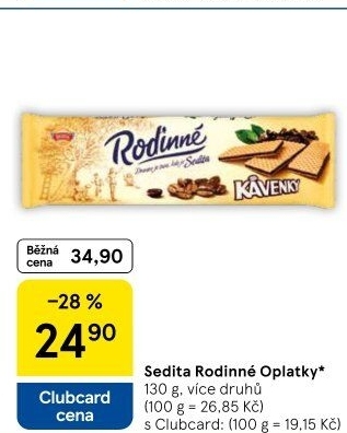 Oplatky Rodinné Sedita