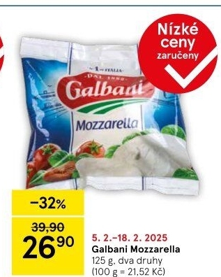 Sýr Mozzarella Galbani