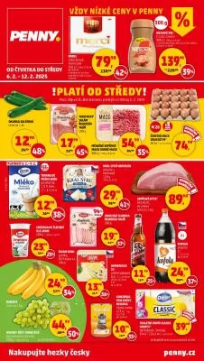 akční leták Penny Market 6.2.2025-12.2.2025