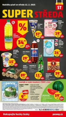 akční leták Penny Market 6.2.2025-12.2.2025