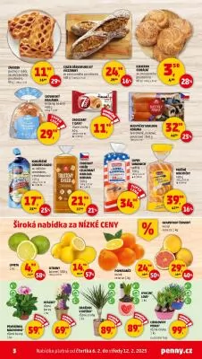 akční leták Penny Market 6.2.2025-12.2.2025