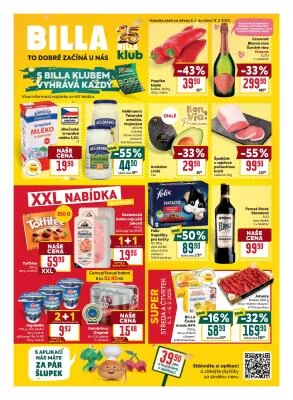 akční leták BILLA 5.2.2025-11.2.2025