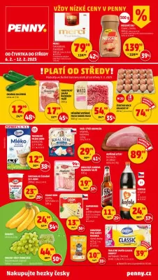 akční leták Penny Market 6.2.2025-12.2.2025