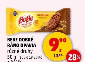 Sušenky BeBe Dobré ráno Opavia