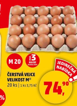 Vejce M