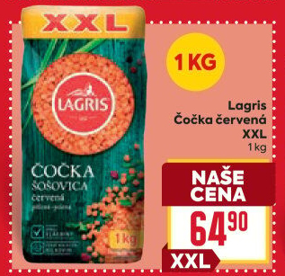 Čočka červená Lagris