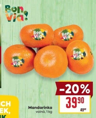 Mandarinky Billa Bonvia