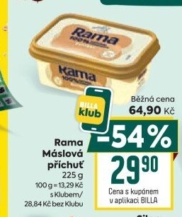 Margarín máslová příchuť Rama