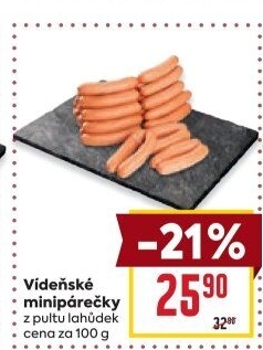 Minipárečky vídeňské