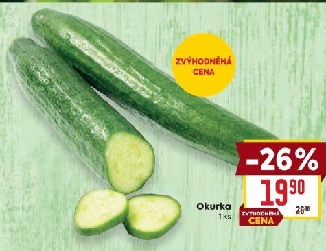 Okurka salátová - hadovka