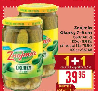 Okurky Znojmia
