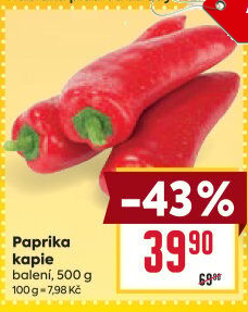 Paprika červená kapie