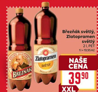 Pivo světlé Zlatopramen