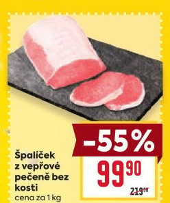 Špalíček z vepřové pečeně bez kosti