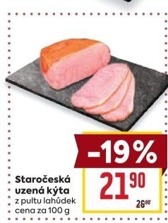 Staročeská kýta uzená