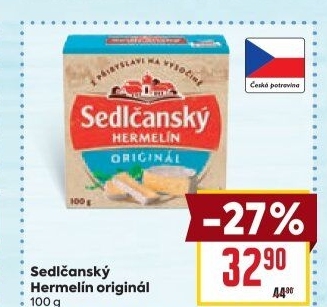 Sýr Hermelín Sedlčanský
