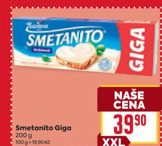 Sýr tavený Smetanito Želetava