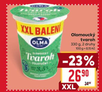 Tvaroh Olomoucký Olma