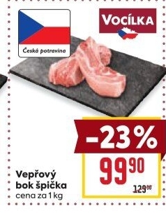 Vepřový bok špička Vocílka