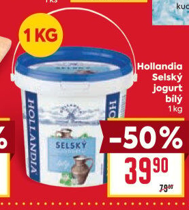 Bílý jogurt selský Hollandia