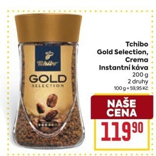 Instantní káva Tchibo Gold Selection