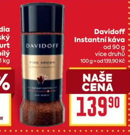 Instantní kávy Davidoff