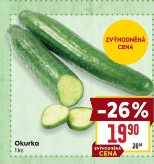 Okurka salátová - hadovka