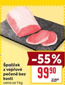 Špalíček z vepřové pečeně bez kosti
