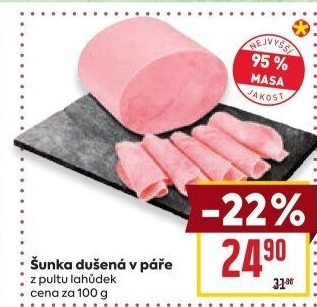 Šunka dušená