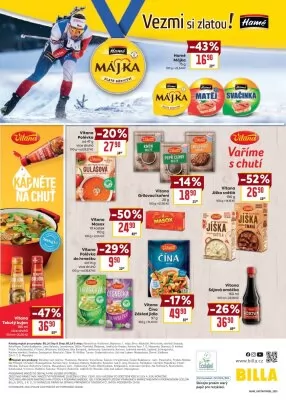 akční leták BILLA 5.2.2025-25.2.2025