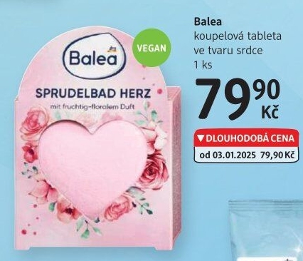 Koupelové tablety Balea