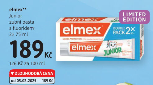 Pasta na zuby Junior Elmex