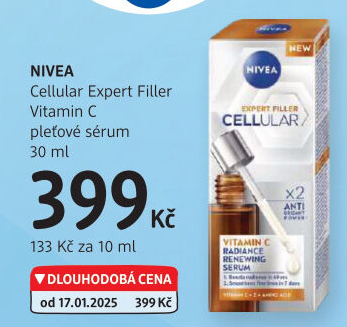 Pleťové vyplňující sérum Hyaluron Cellular Expert Filler Nivea