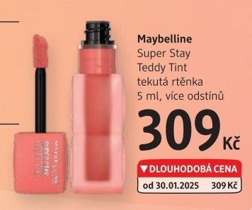 Rtěnka Superstay Teddy Tint Maybelline